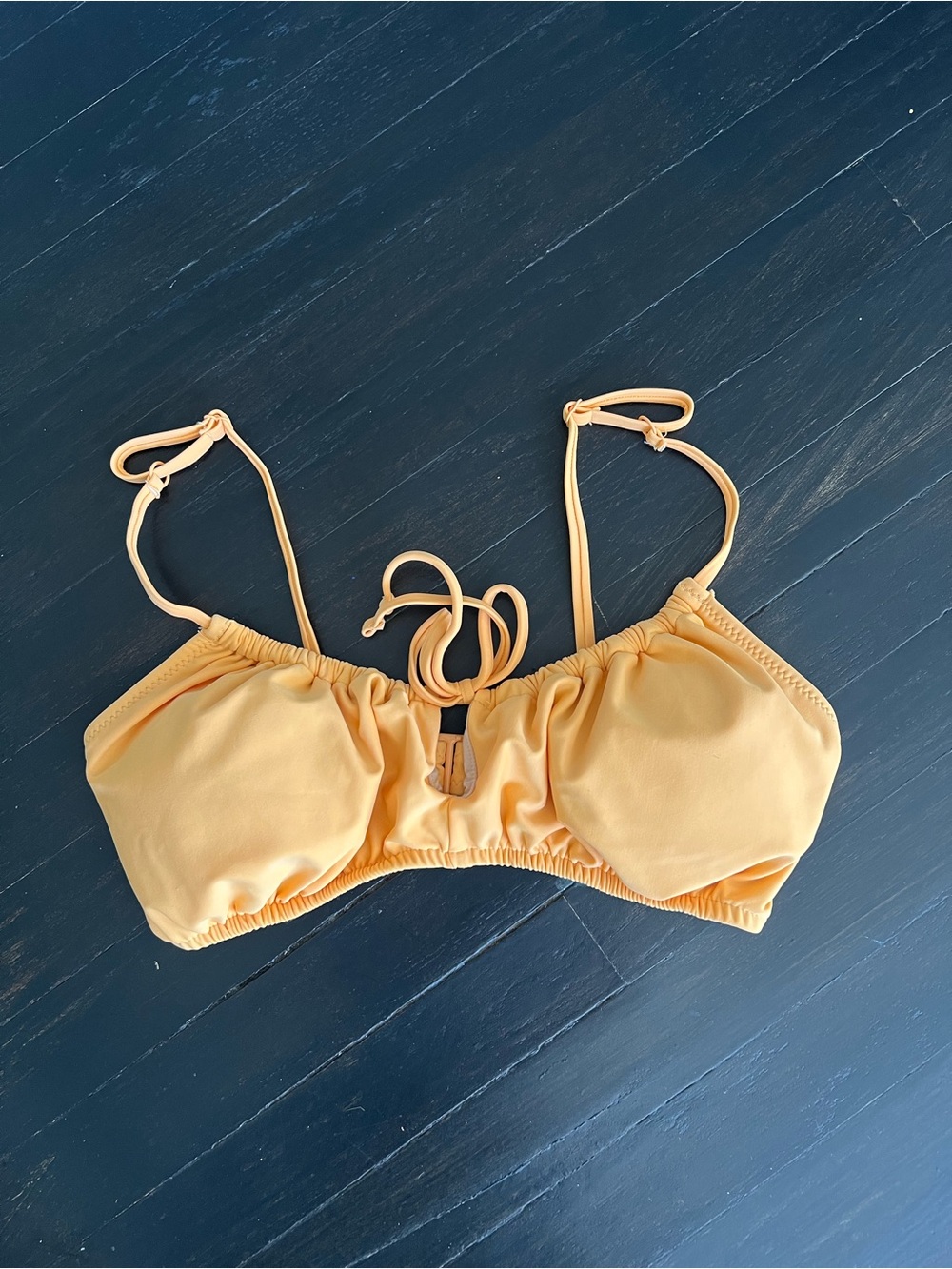 Old Navy Light Yellow Tie-Back